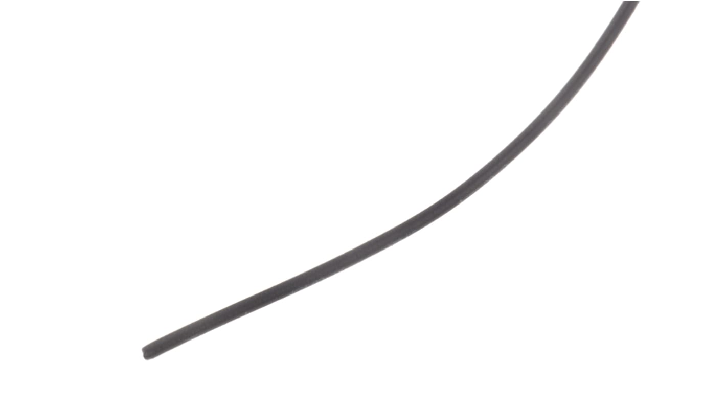 RS PRO Black 0.08mm² Hook Up Wire, 28 AWG, 7/0.12 mm, 100m, MPPE Insulation
