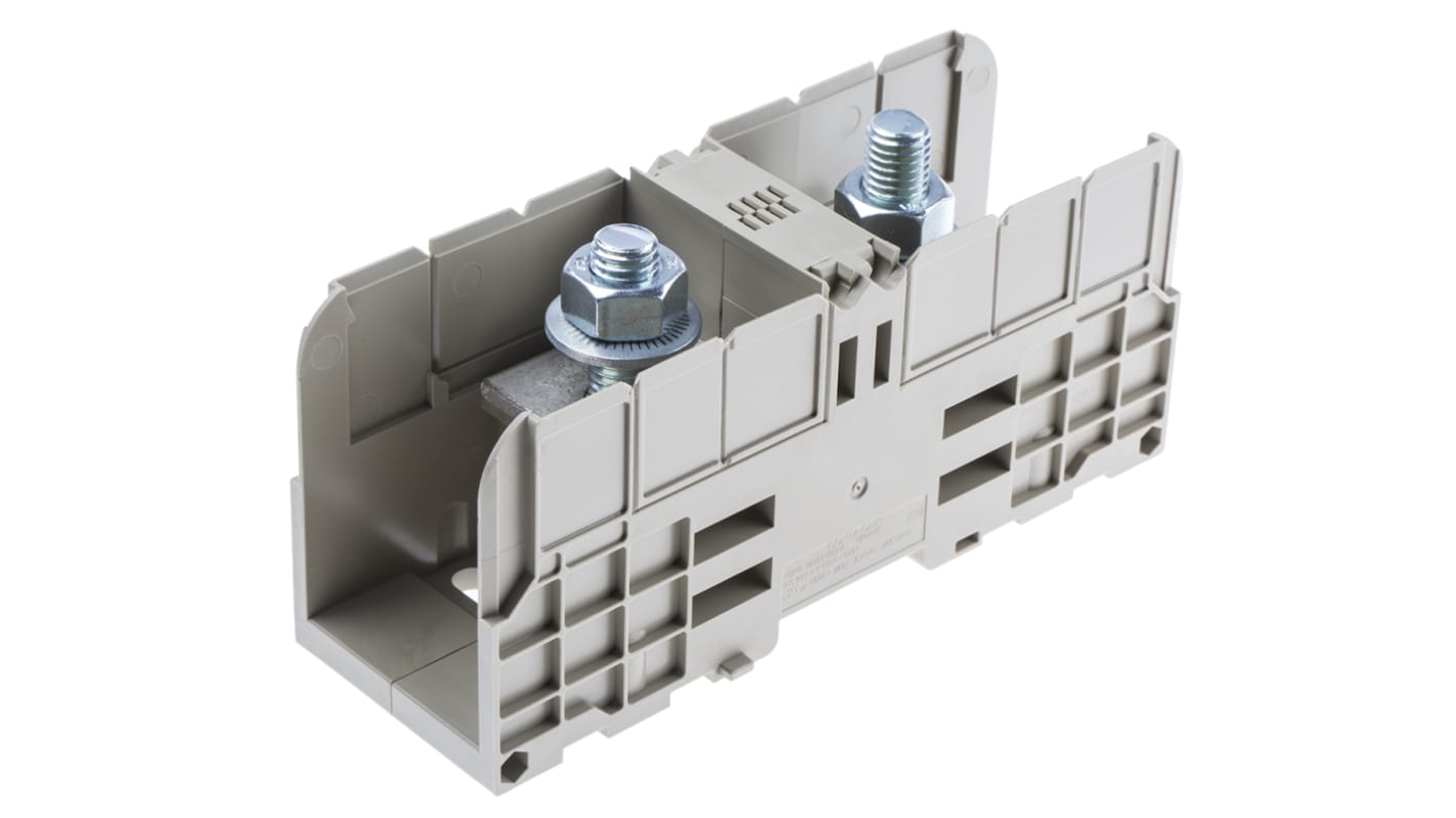 RS PRO Beige, Double-Level, Bolt Termination
