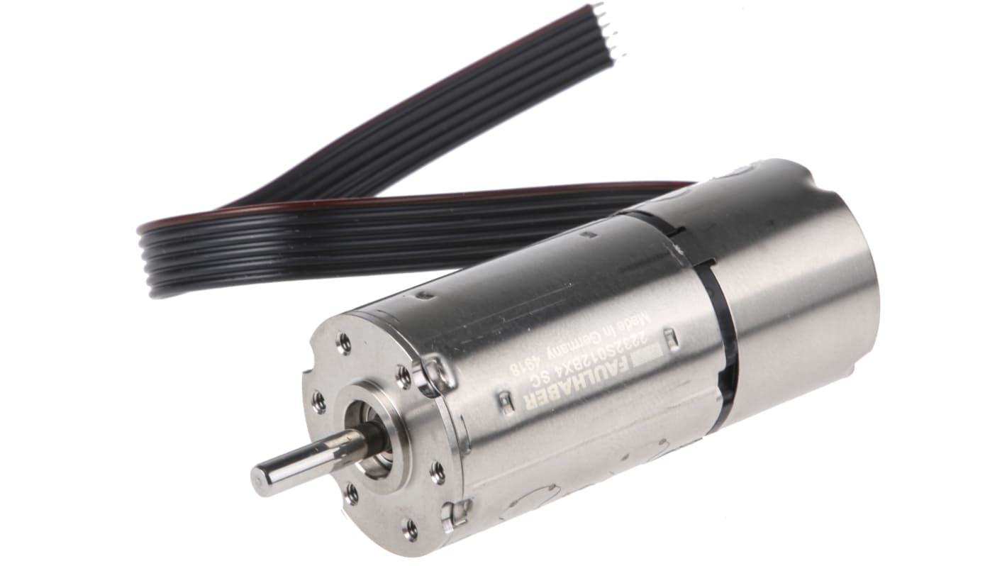 Faulhaber Brushless DC Motor, 8.8 W, 12 V dc, 16 mNm, 14500 rpm, 3mm Shaft Diameter