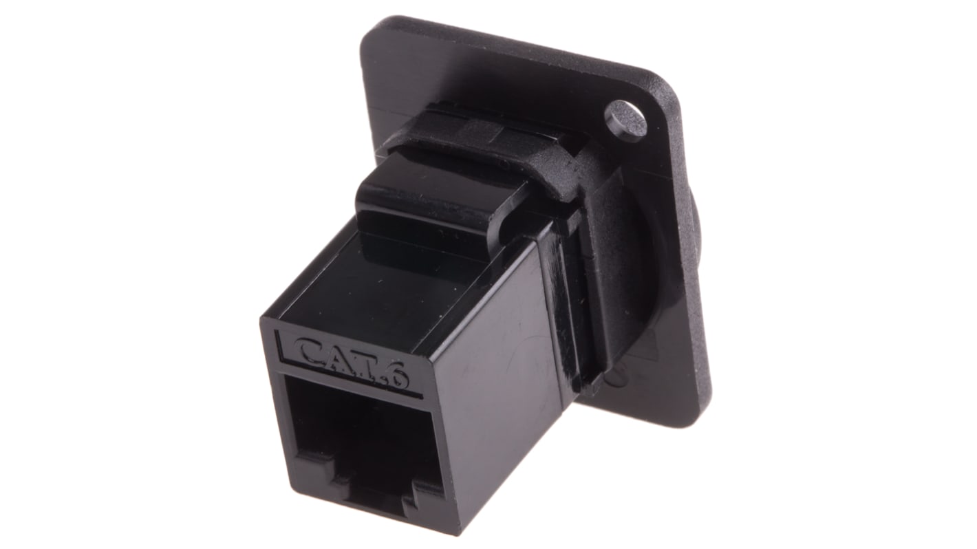 RS PRO RJ45 Feedthrough Connector, Cat6, UTP