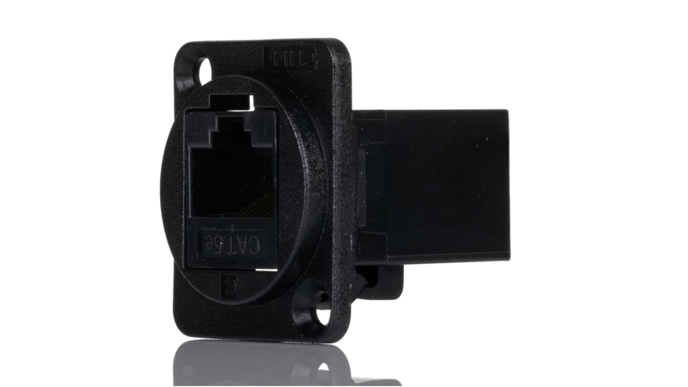 RS PRO RJ45 Female Feedthrough Connector, Cat5e