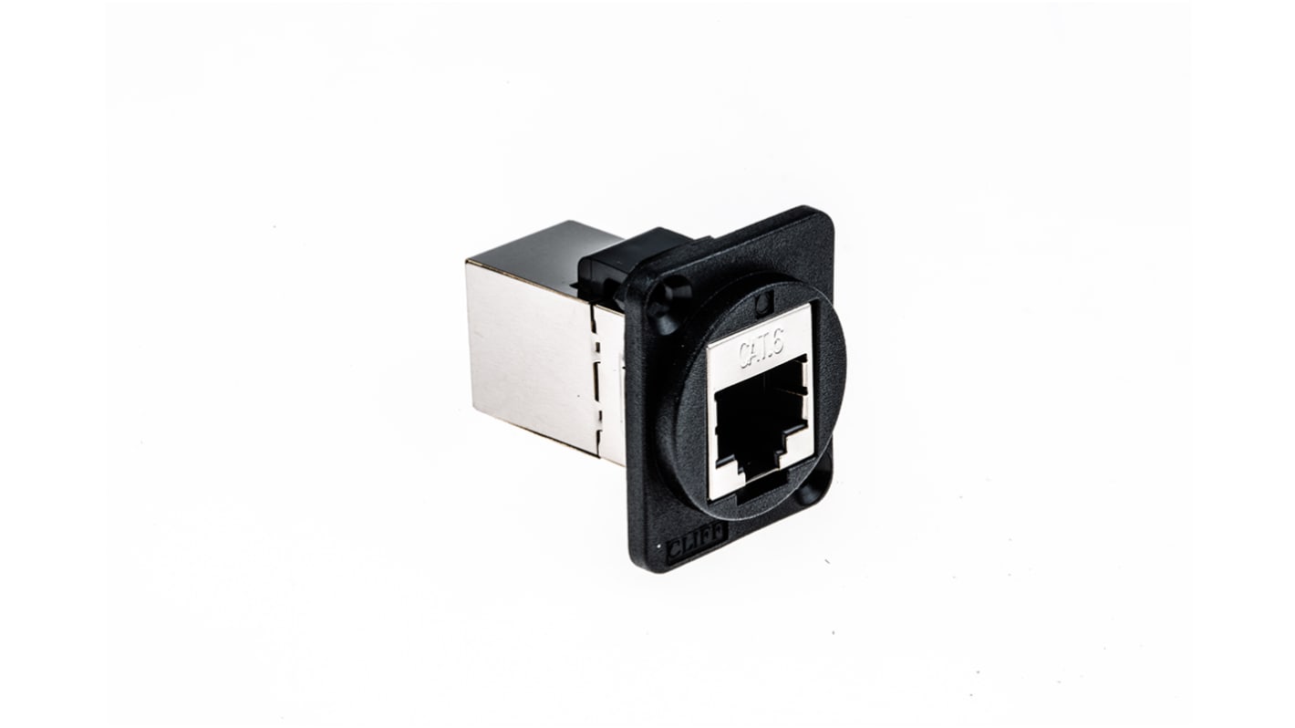 Acoplador RJ RS PRO, interfaz RJ45, de Cat6, apantallado
