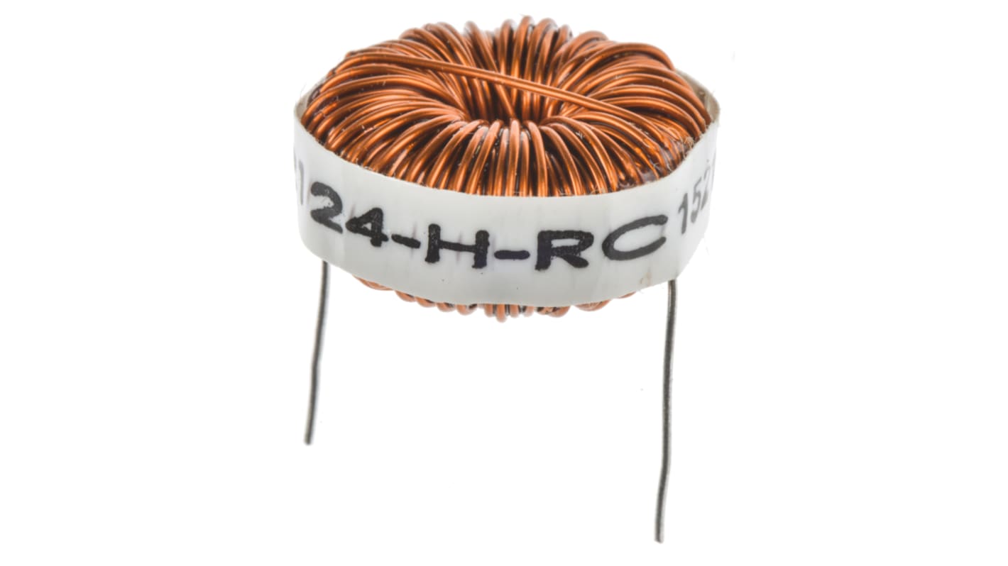 Bourns 1 mH ±15% Toroidal Inductor, 1.3A Idc, 400mΩ Rdc, 2124