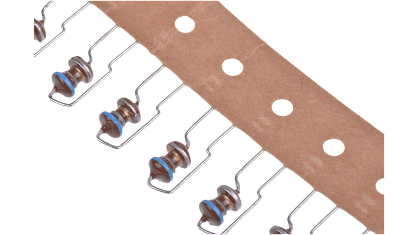 EPCOS 6.8 μH ±10% Ferrite Leaded Inductor, Max SRF:40MHz, Q:50, 2.75A Idc, 95mΩ Rdc, B82144B2