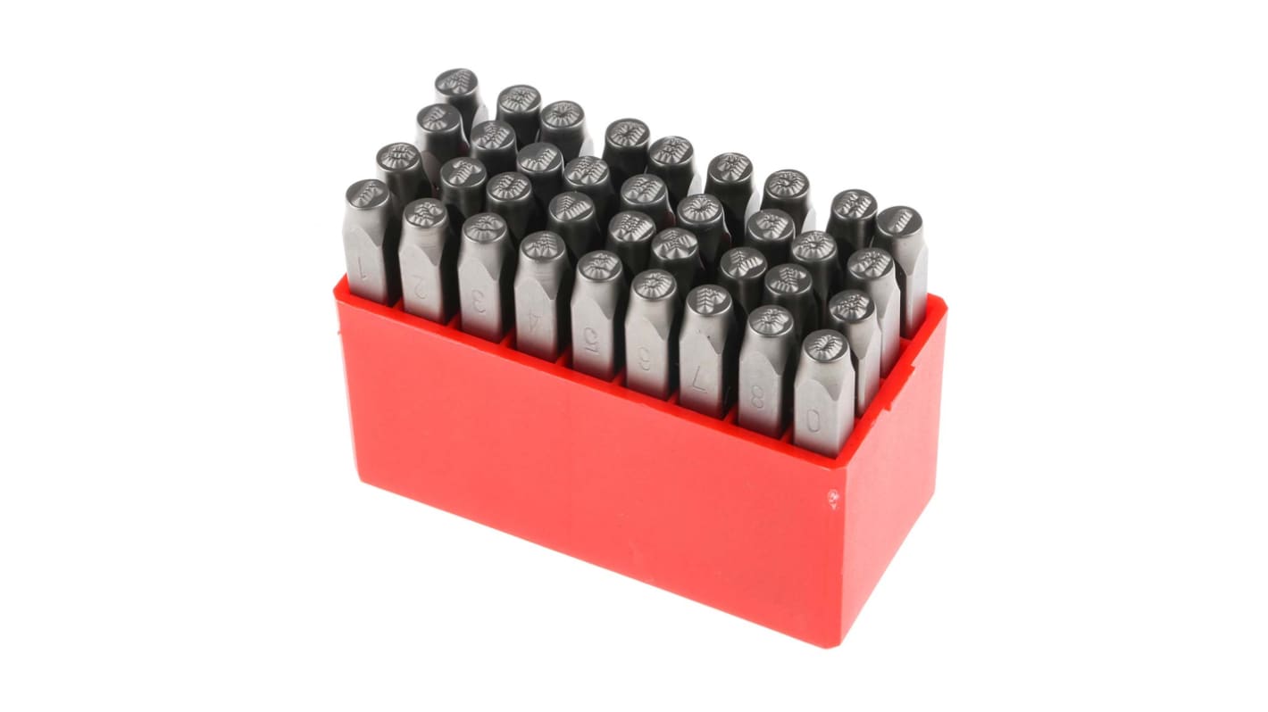 RS PRO 文字刻印パンチセット 4mm x 36個 | RS RS PRO 文字刻印パンチセット 4mm x 36個 | RS