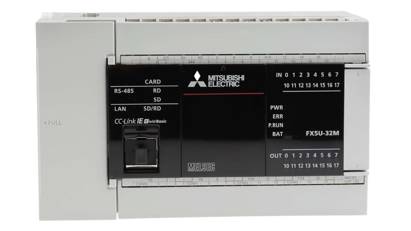 素晴らしい 三菱電機 | FX5U-32MR/ES FX5U 16 入力 16 (CPUユニット) PLC その他