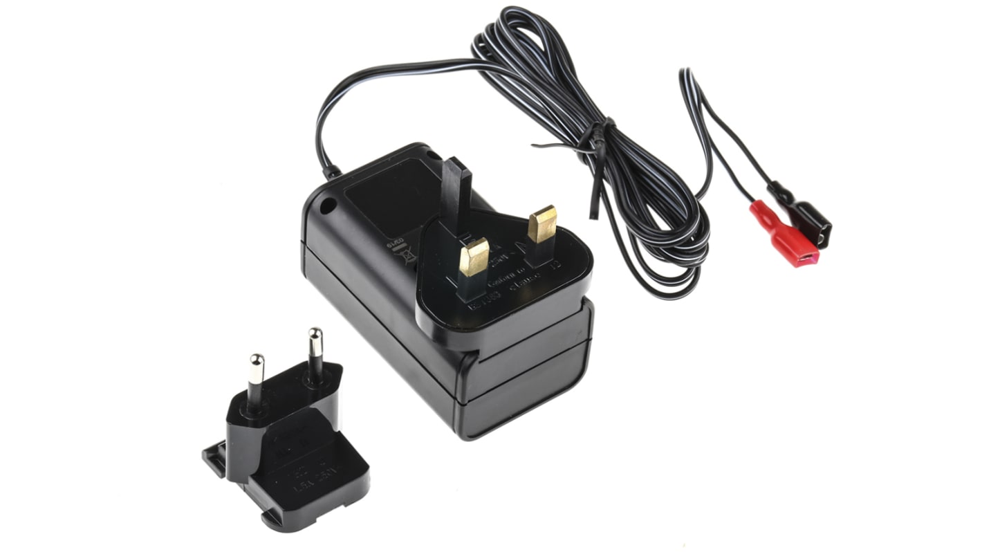 Ansmann BCA 120-350 Battery Charger For Lead Acid 12 V 6 Cell 12V 350mA with EU, UK plug