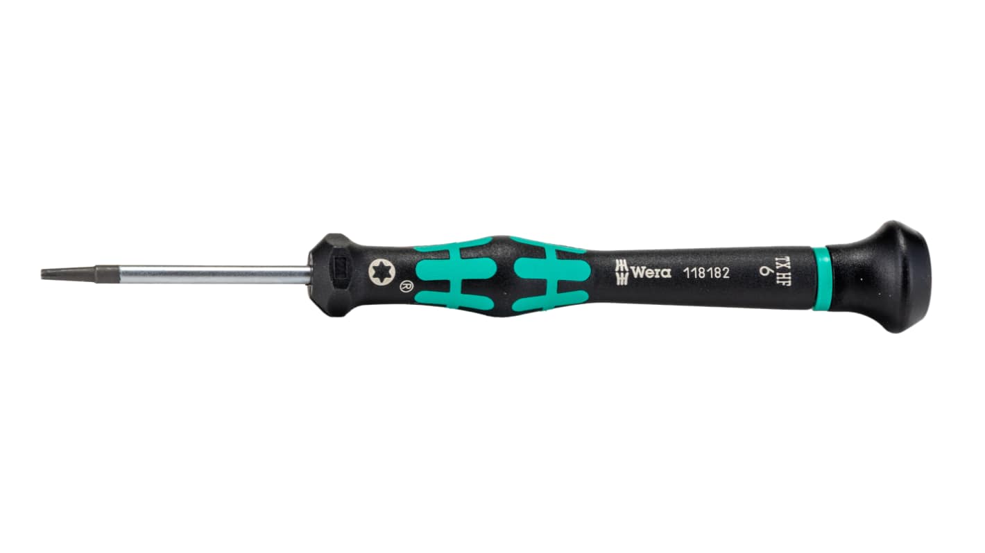 Wera 精密ドライバ, トルクス, チップサイズ：T6, 05118182001