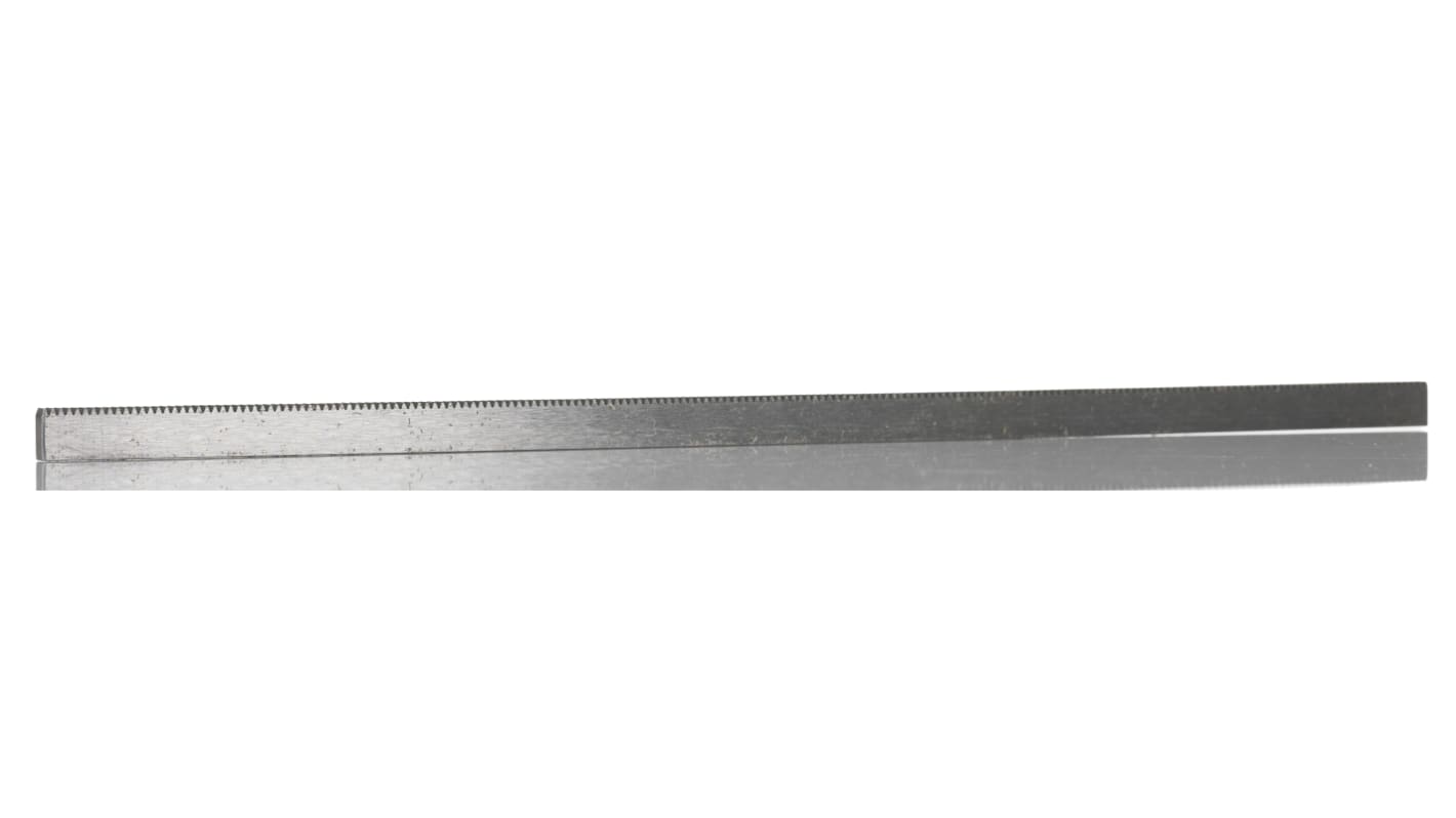 RS PRO Stahl Zahnstange, Modul 0.5, 300mm