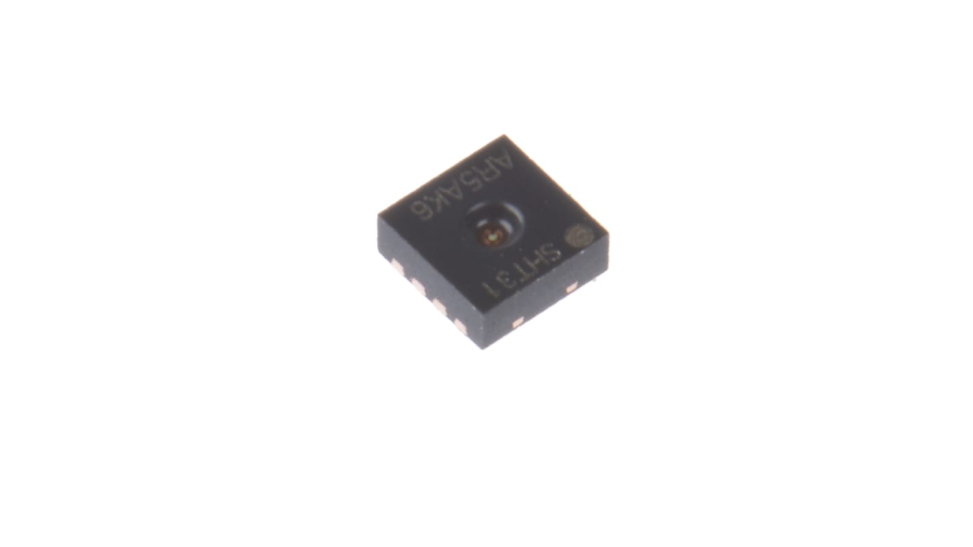 Sensirion Spannung Temperatur- und Luftfeuchtigkeitssensor ±0.3 °C, ±2%RH SMD, 8-Pin, Analog -40 bis +125 °C.