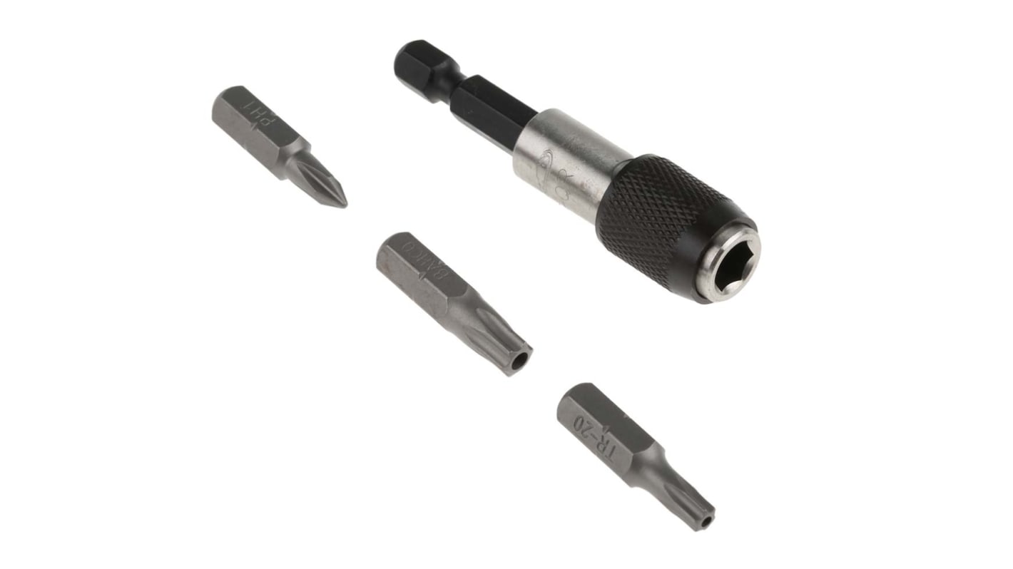 Set inserti per cacciaviti Bahco, 31 pezzi (Phillips, Pozidriv, Torx)