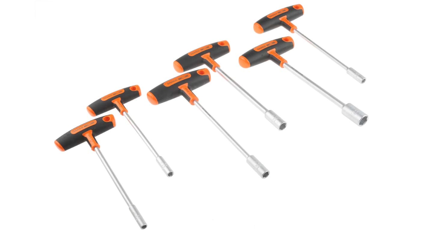 Bahco ナットドライバセット ナットドライバ 5 mm, 6 mm, 7 mm, 8 mm, 10 mm, 13 mm 13 mm 903T-3