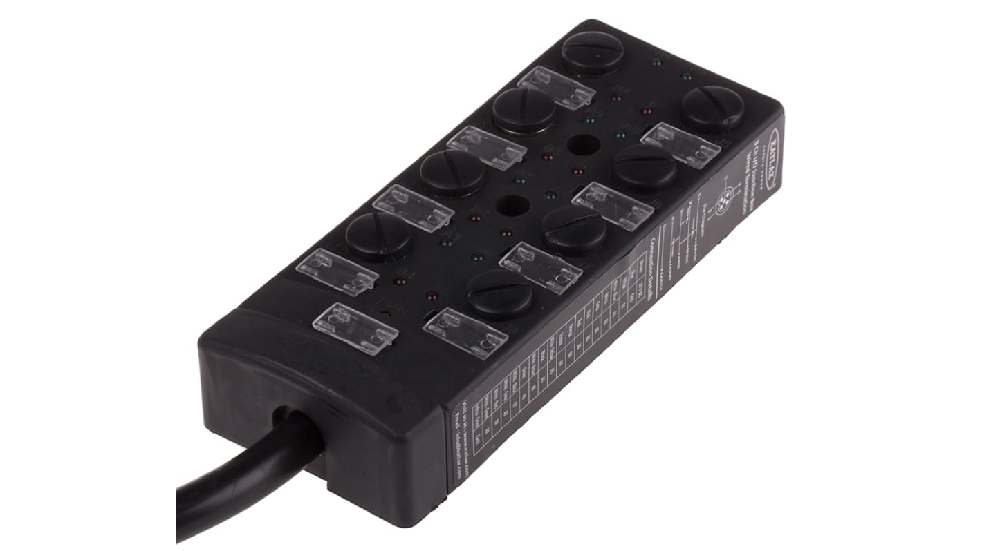 RS PRO センサボックス 5極, 24V dc