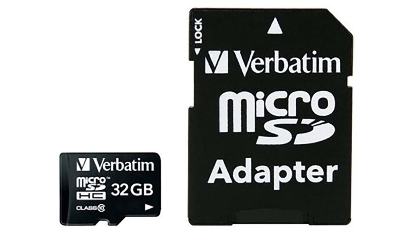 Verbatim Premium Micro SDHC Micro SD Karte 32 GB Class 10, UHS-1 U1