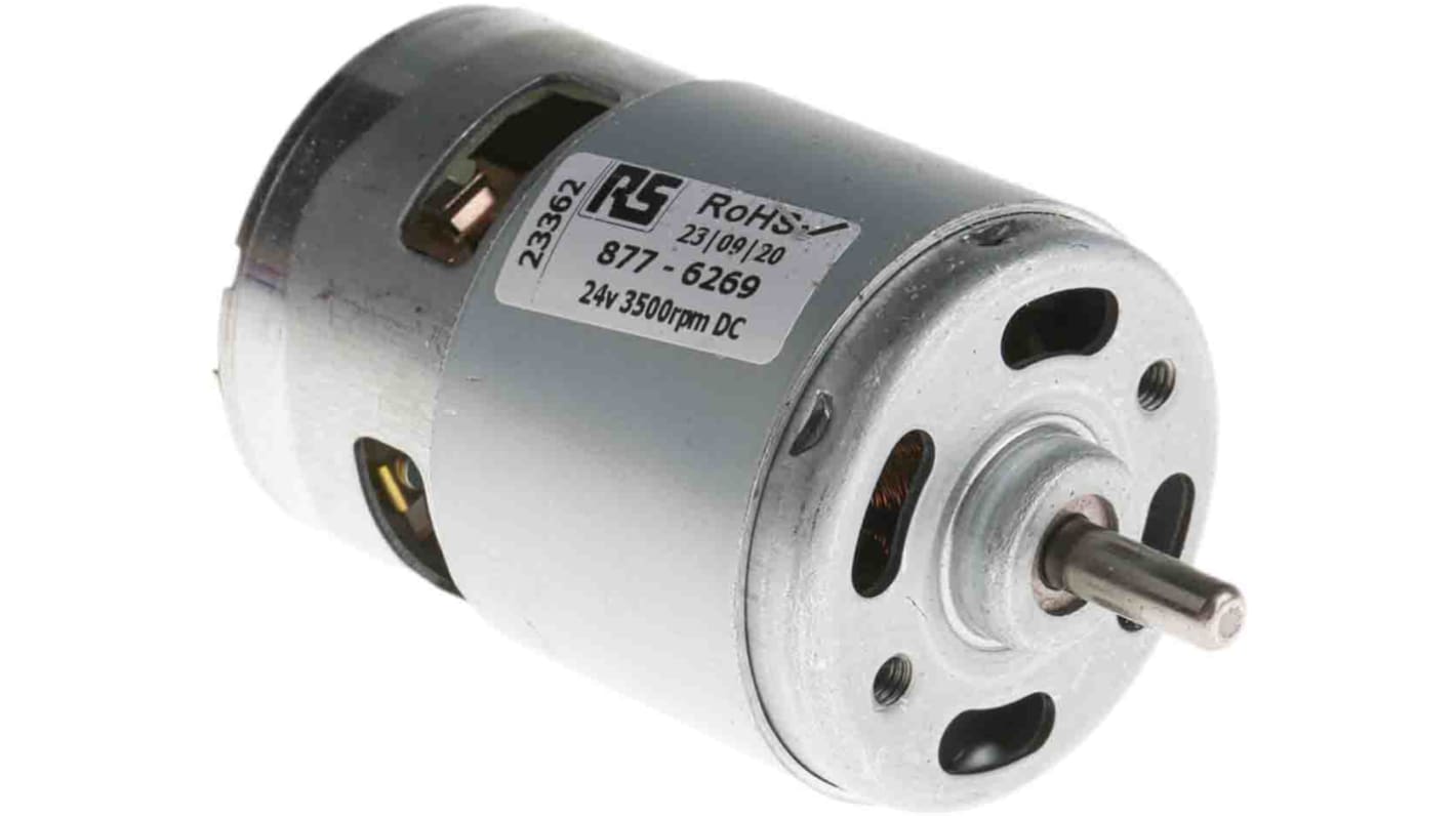 Rs-Online Motore c.c. Mellor Electric 24 V c.c. 13 6 W 2840 giri/min