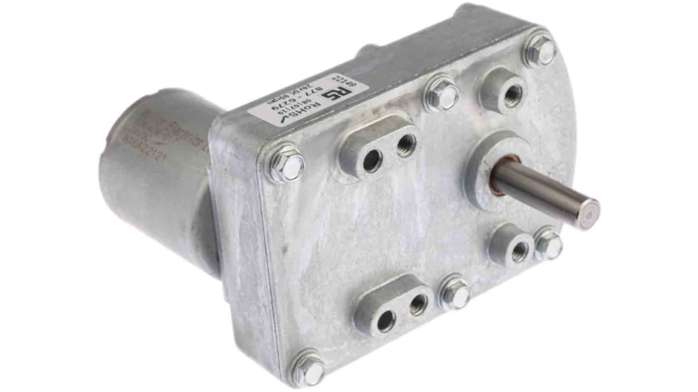 Rs-Online Motoriduttore Mellor Electric 24 V c.c. 9 W 80 giri/min