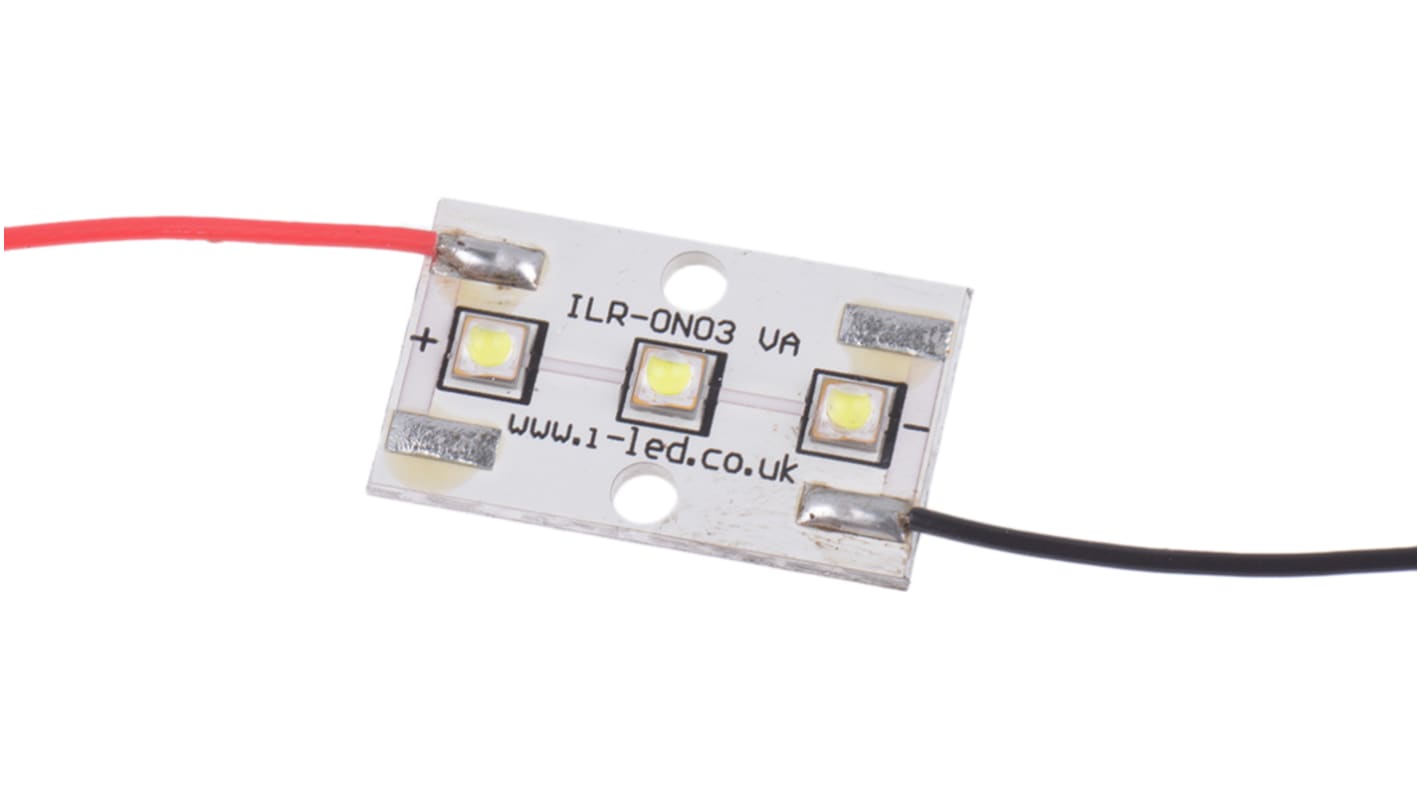 Intelligent LED Solutions 8.1 → 10.5V White LED Strip Light, 6500K Colour Temp