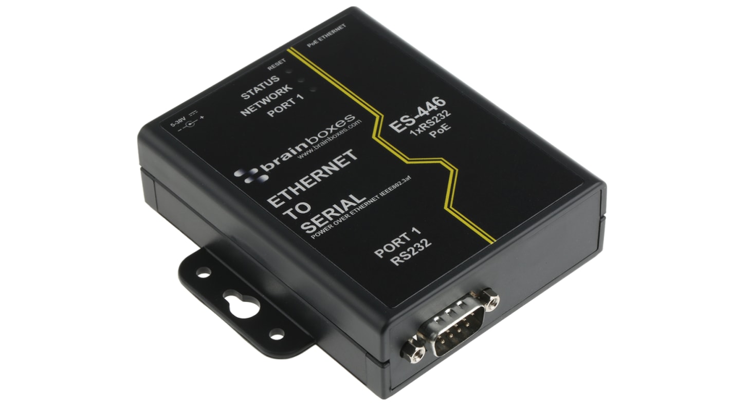 Brainboxes RS232 1口串口服务器