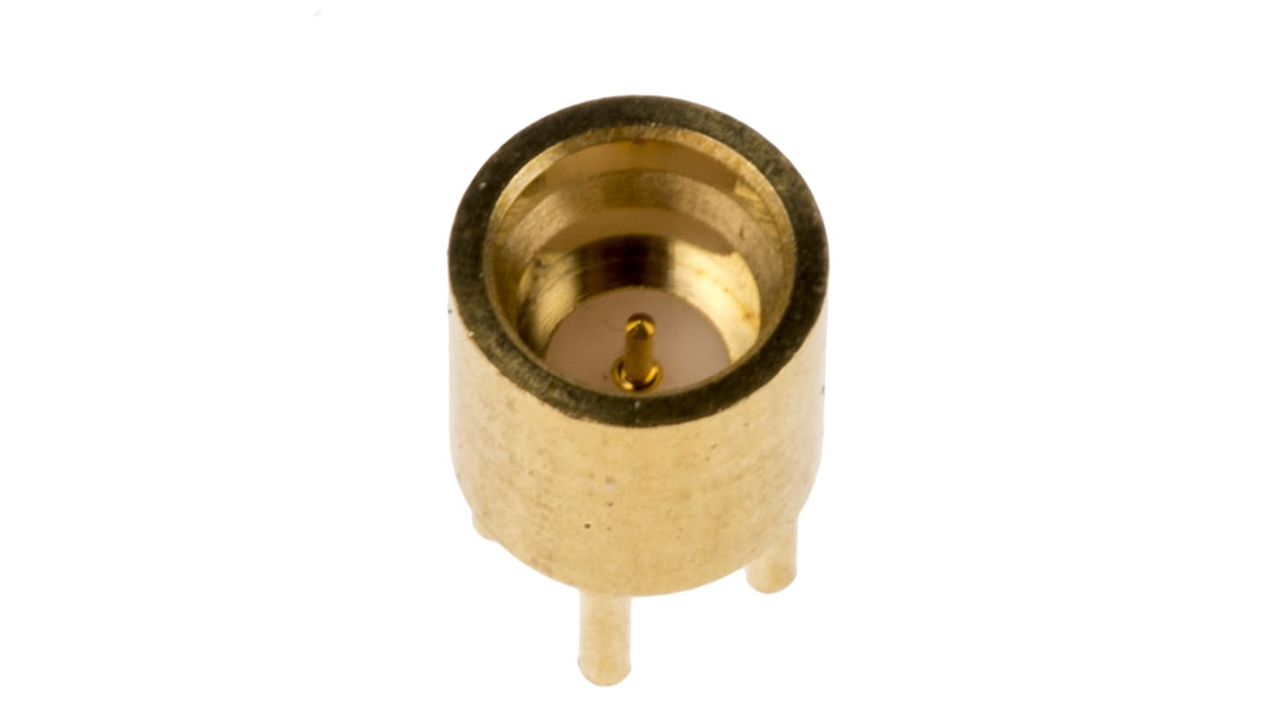 Connettore coassiale Ad angolo retto RS PRO, Femmina, Maschio, 50Ω, Montaggio PCB