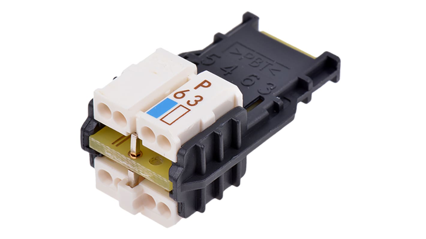 Telegartner, MFP8 Wire Manager for use with MFP8 RJ45 Plug and PROFINET AWG24/1-AWG22/1, AWG27/7-AWG22/7 cables