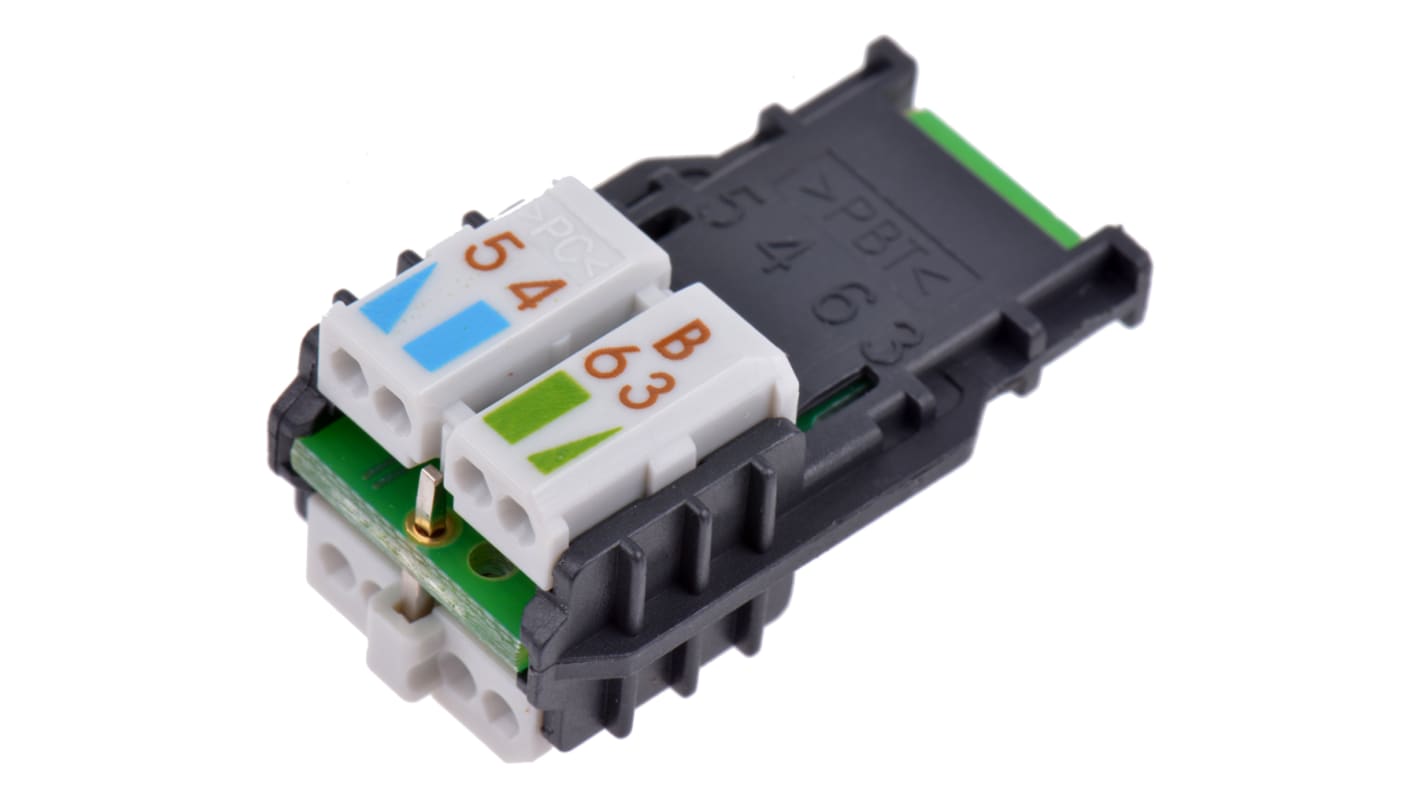 Cat 6 RJ45 MFP8 T568B wire manager