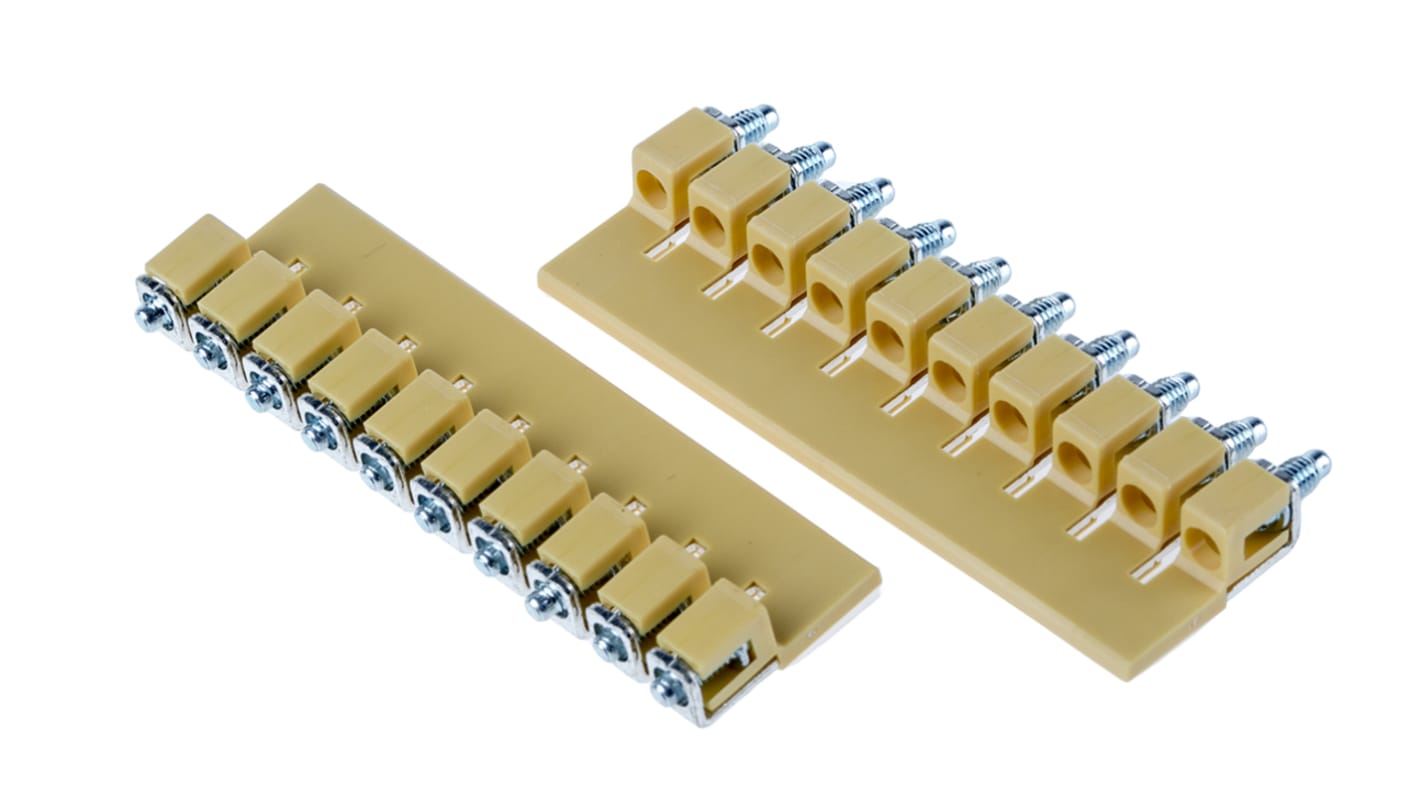 RS PRO Jumper Bar for Use with Screw Clamp Terminal Block