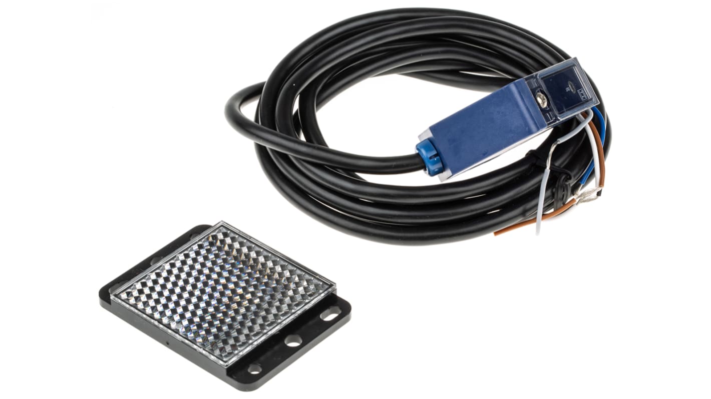 Rs-Online Sensore fotoelettrico Compatto Telemecanique Sensors a retroriflessione rilevamento 10 m uscita Relè