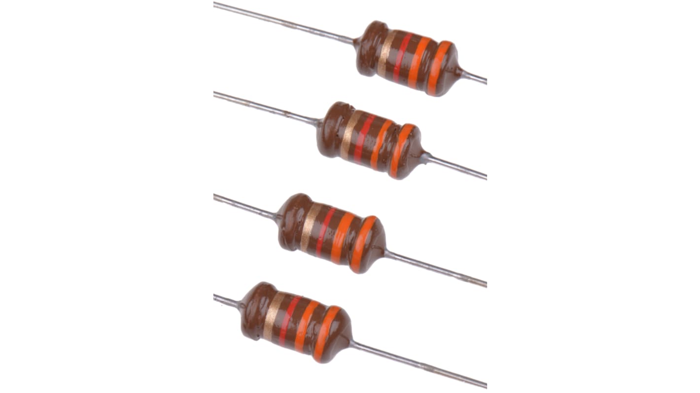 EPCOS 3.3 mH ±5% Ferrite Leaded Inductor, Max SRF:600kHz, Q:60, 200mA Idc, 12.5Ω Rdc, HLBC