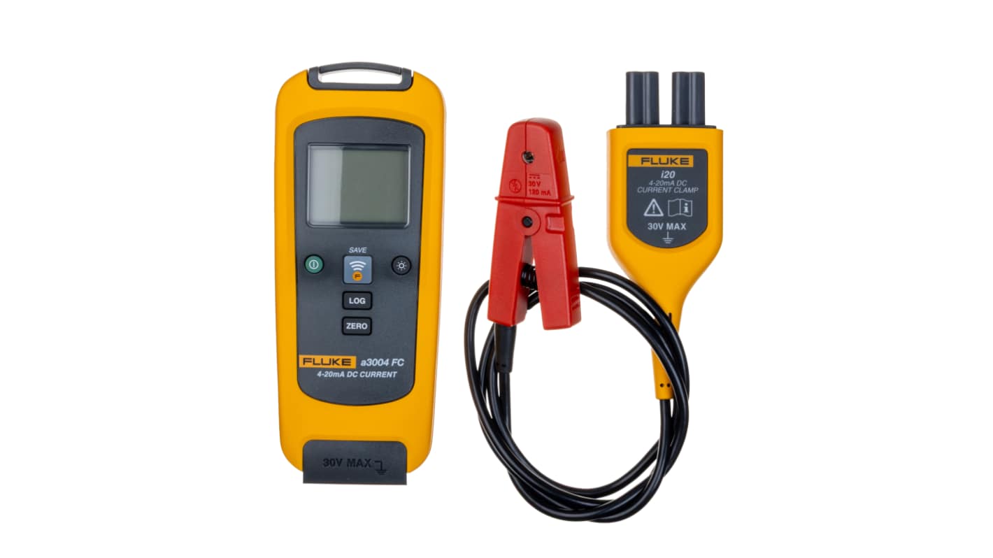 Fluke A3004FC Clamp Meter Wireless, 100mA dc