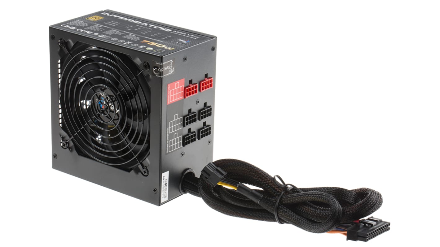 RS PRO 750W PC Power Supply, 230V Input, 12V Output