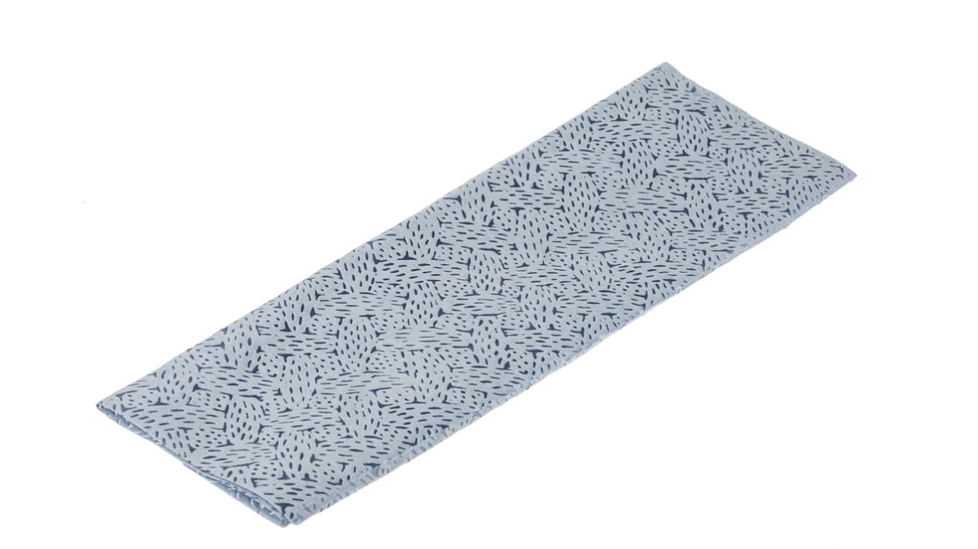 RS PRO Blue Polypropylene PP Cloths for Heavy Duty Cleaning, Wet/Dry Use, Box of 160, 426 x 307mm, Single Use