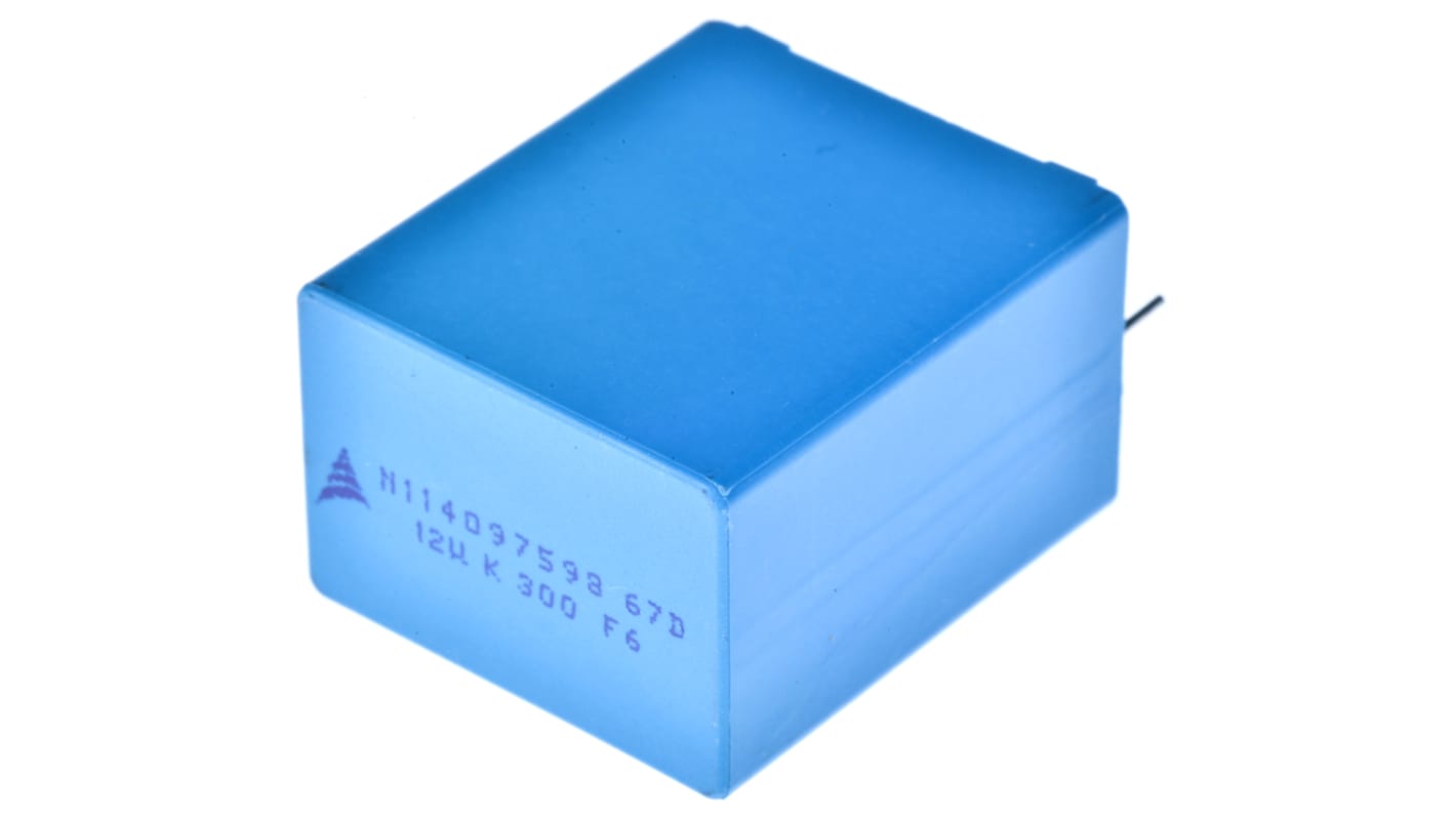 EPCOS B32674 Polypropylene Capacitor PP, 300 V dc, 450 V dc, ±11%, 12μF, Through Hole