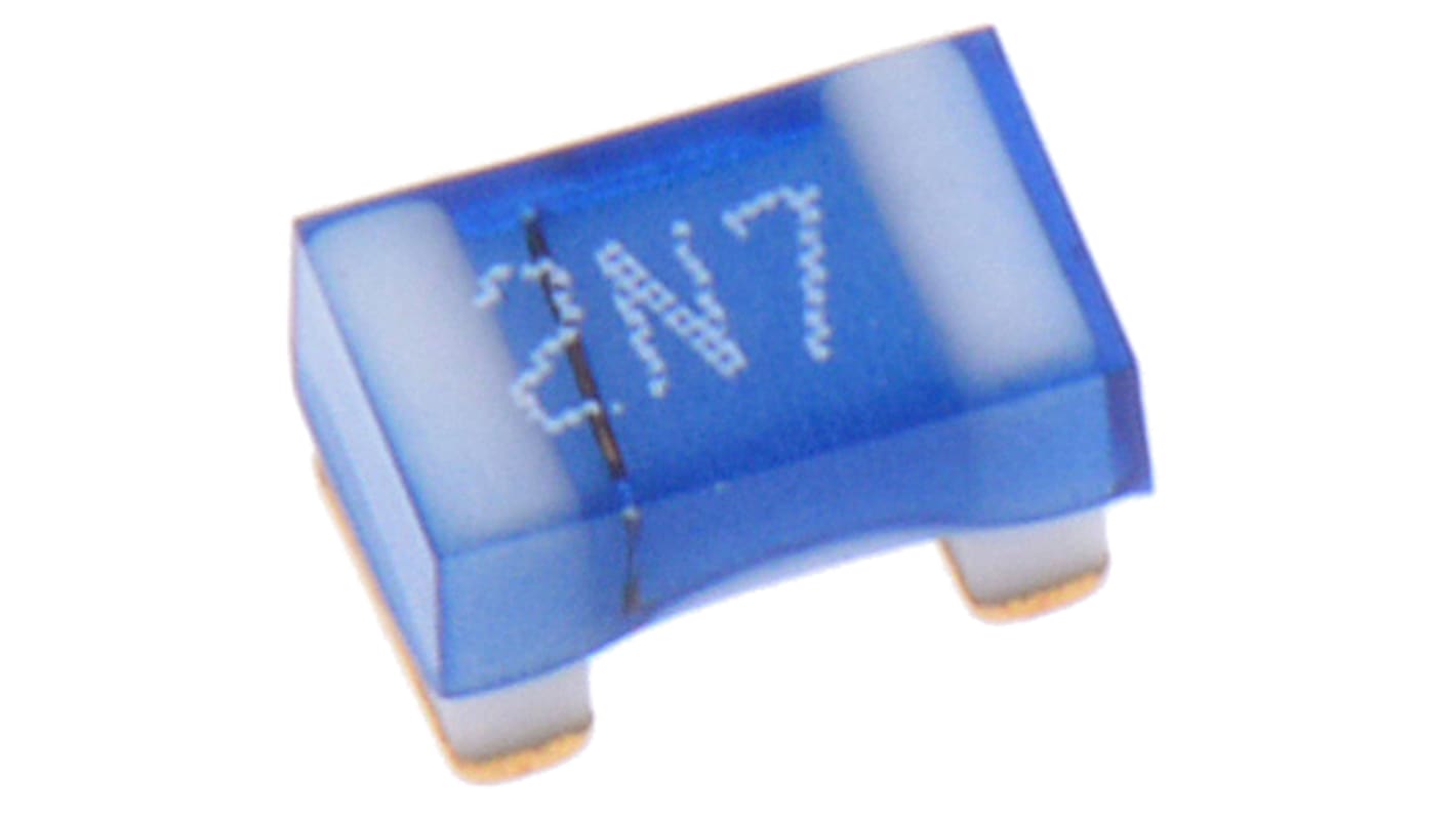 Wurth, WE-KI, 0805A Shielded Wire-wound SMD Inductor with a Ceramic Core, 2.7 nH ±0.2nH Wire-Wound 800mA Idc Q:35