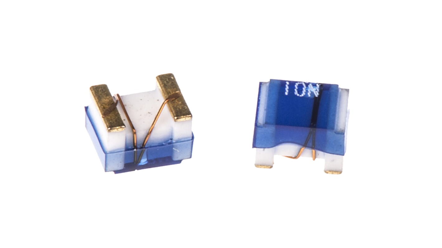 Inductor de montaje en superficie bobinado Wurth, 10 nH, ±5%, núcleo de Cerámica, apantallado 1008 A, SRF:4.3GHz, Q:50,