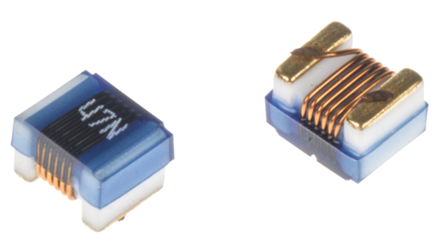 Wurth, WE-KI, 1008A Shielded Wire-wound SMD Inductor with a Ceramic Core, 47 nH ±5% Wire-Wound 1A Idc Q:60