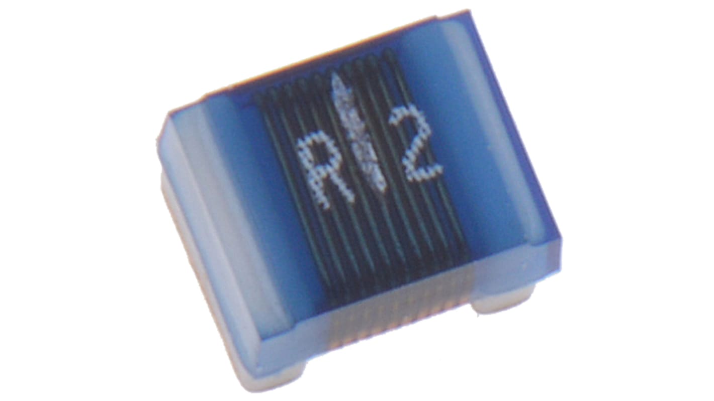 Wurth, WE-KI, 1008A Shielded Wire-wound SMD Inductor with a Ceramic Core, 120 nH Wire-Wound 800mA Idc Q:45