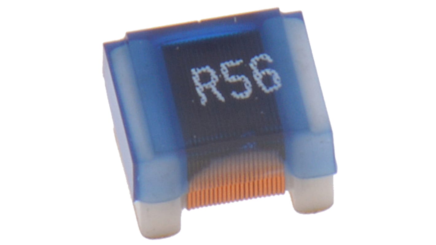 Wurth, WE-KI, 1008A Shielded Wire-wound SMD Inductor with a Ceramic Core, 0.56 μH ±5% Wire-Wound 310mA Idc Q:45