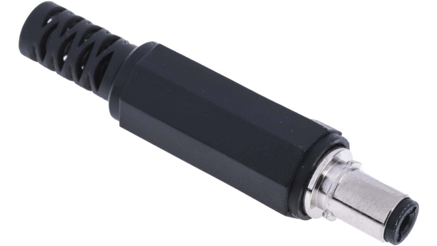 RS PRO DC電源プラグ, 2.1mm, 5.5mm, 16.0 V, 2.0A, ケーブル RS PRO DC電源プラグ, 2.1mm, 5.5mm, 16.0 V, 2.0A, ケーブル