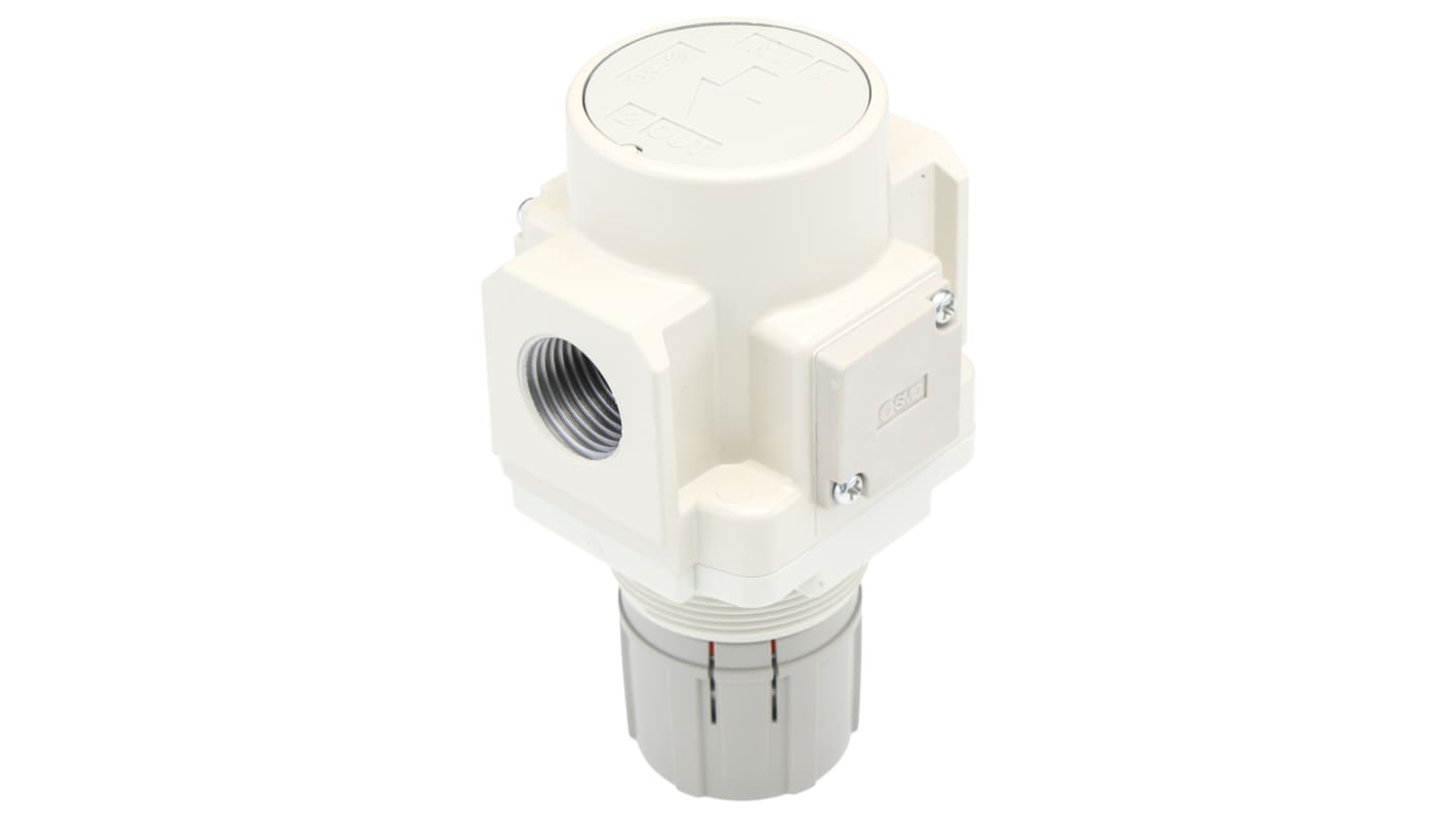 SMC G 1/2 Pneumatic Regulator - 0.05MPa to 0.85MPa, 1/2, 1MPa max. input
