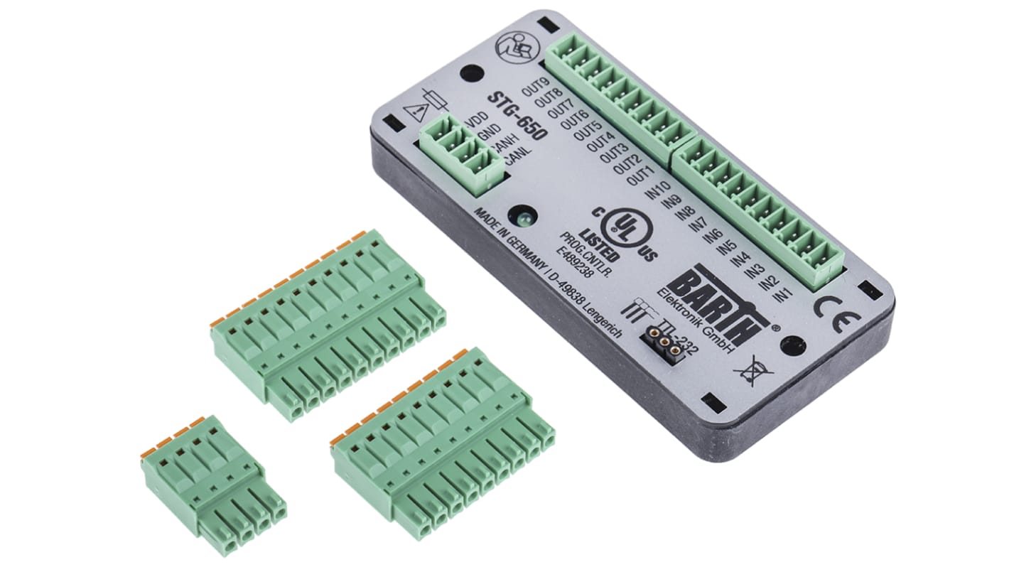 Rs-Online Modulo I/O PLC BARTH Mini-PLC lococube ingressi: 10 uscite: 9