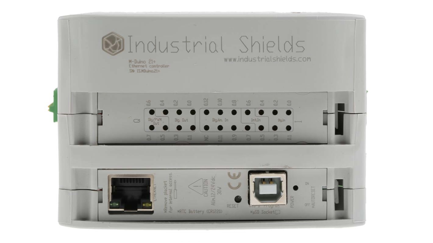 Industrial Shields M-Duino Series PLC CPU, Analogue, Digital Output, 13-Input, Analogue, Digital Input