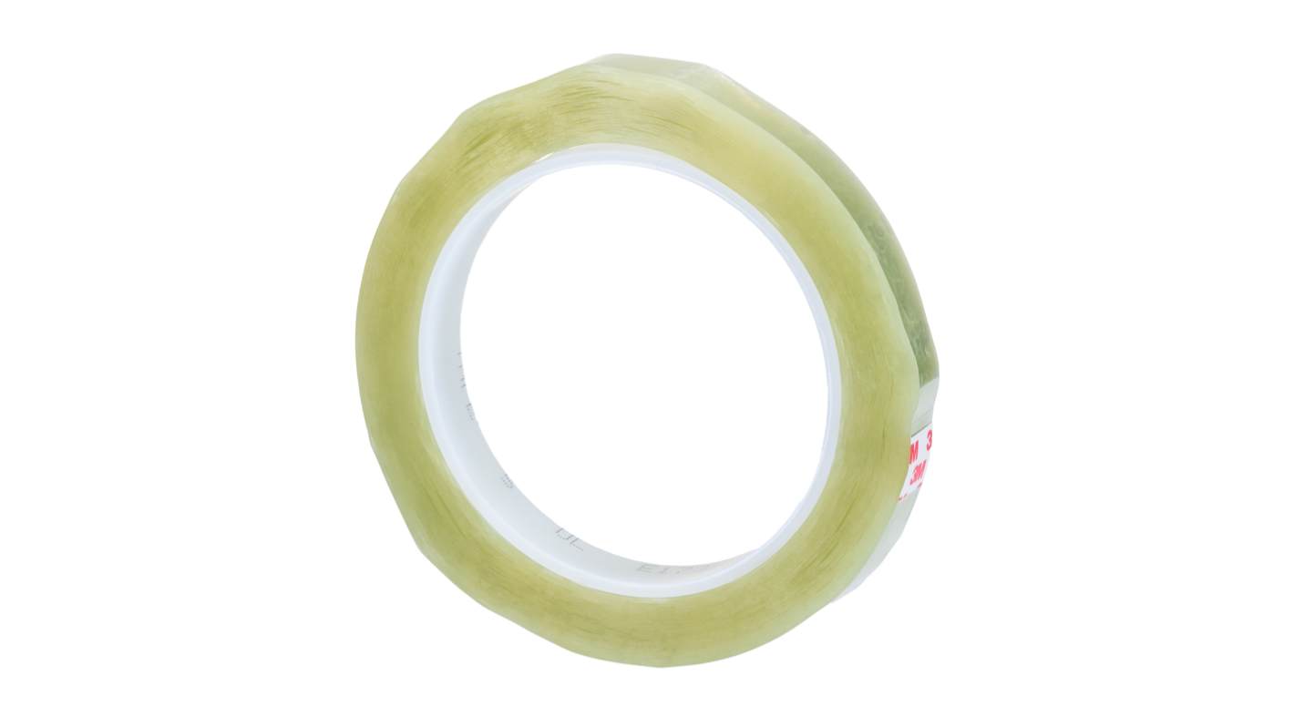 3M Tape 5 Clear PET Electrical Tape, 12mm x 66m