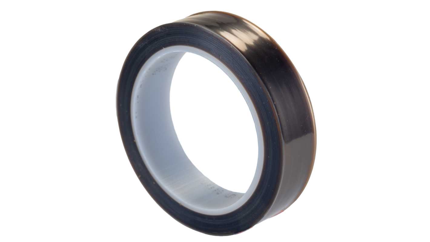 Ruban Téflon, 25mm x 0.10mm 3M Noir, 60, +180°C
