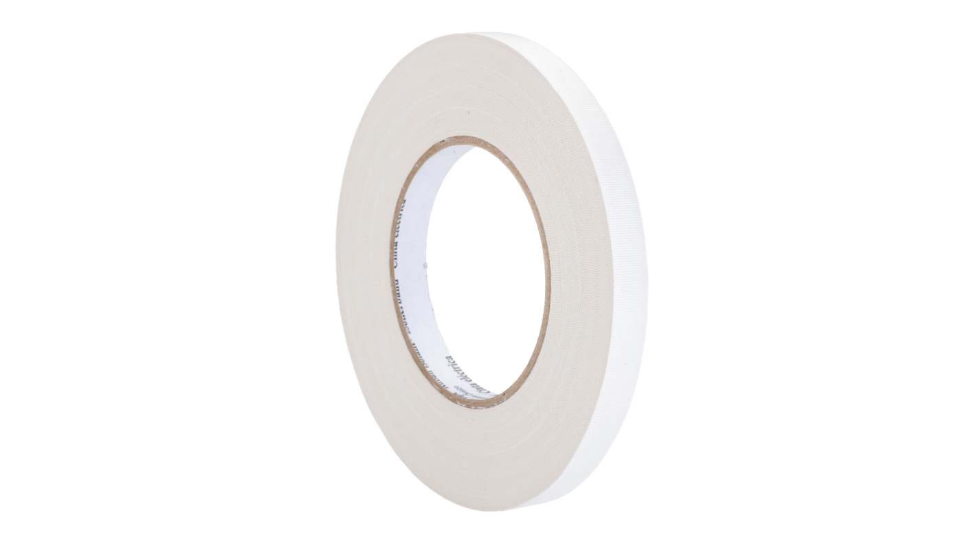 3M Scotch 27 Cloth Tape, 55m x 12mm, White, Glass Finish