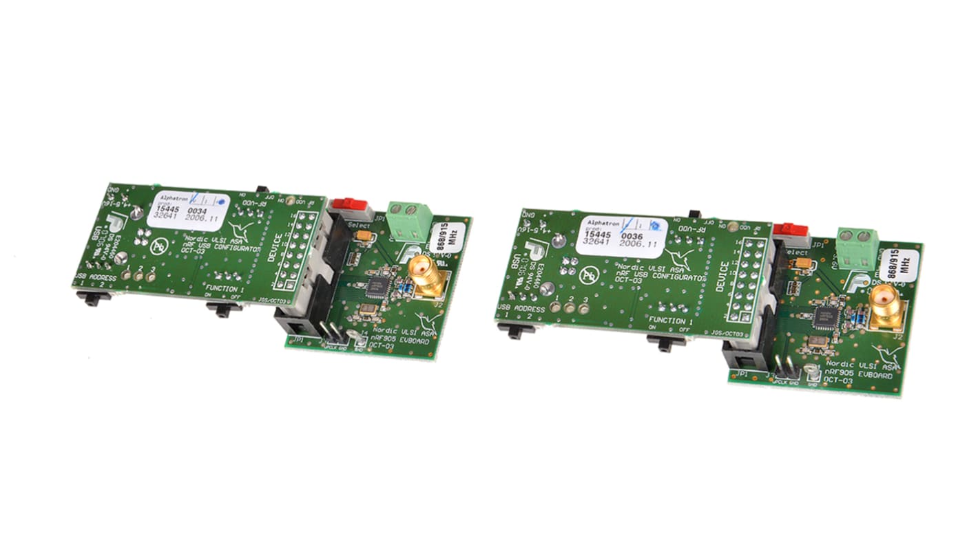 Nordic Semiconductor nRF905 RF Transceiver Evaluation Kit NRF905-EVKIT-868/915