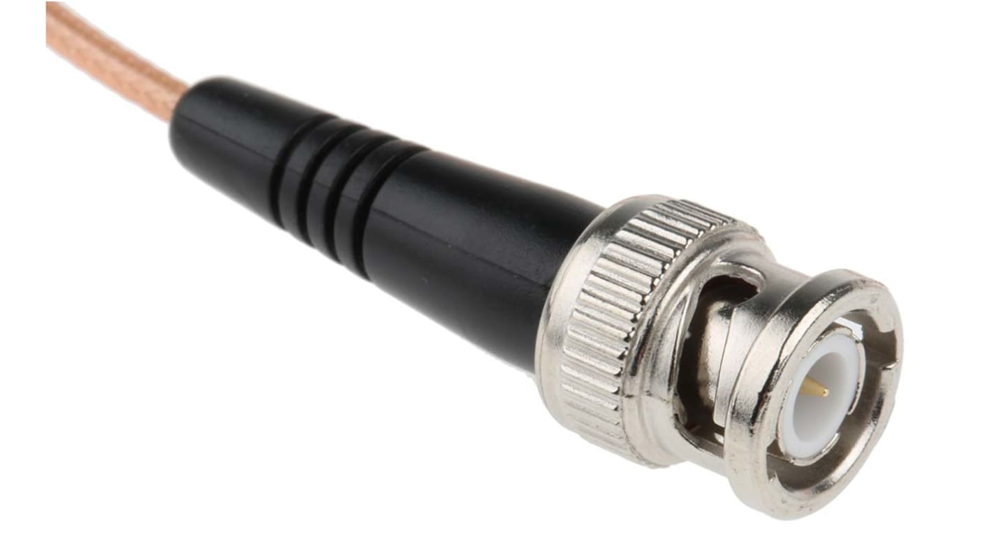 Cinch 415 Series Male SMA to Male BNC, 1.22m, RG316 Coaxial, Terminated50 Ω