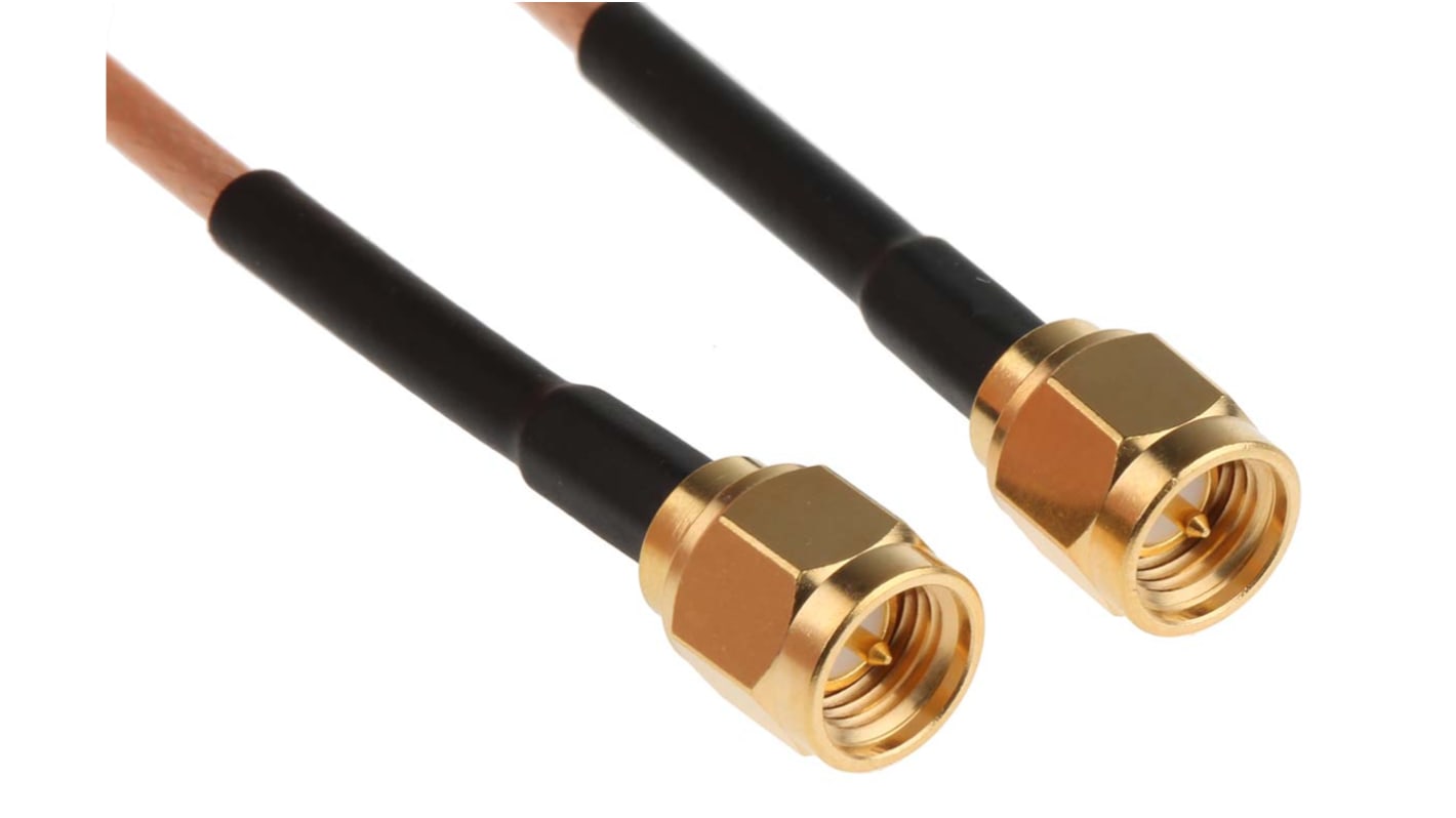 Cinch 同軸ケーブル, SMA SMA, 457.2mm, 415-0029-018 | RS Cinch 同軸ケーブル, SMA SMA, 457.2mm, 415-0029-018 | RS