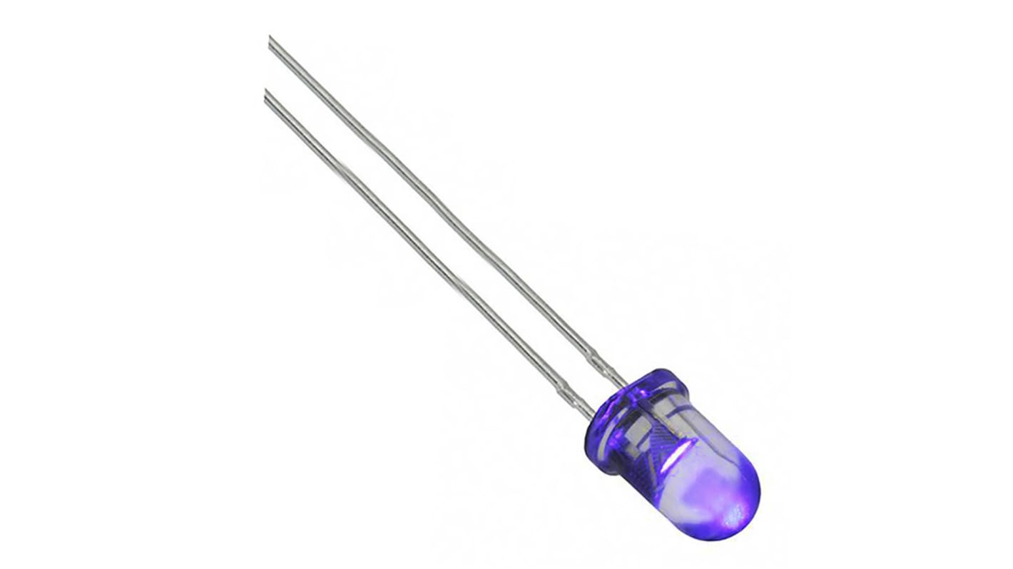 Lumex4 V Purple LED 5mm Through Hole, SSL-LX5093VC