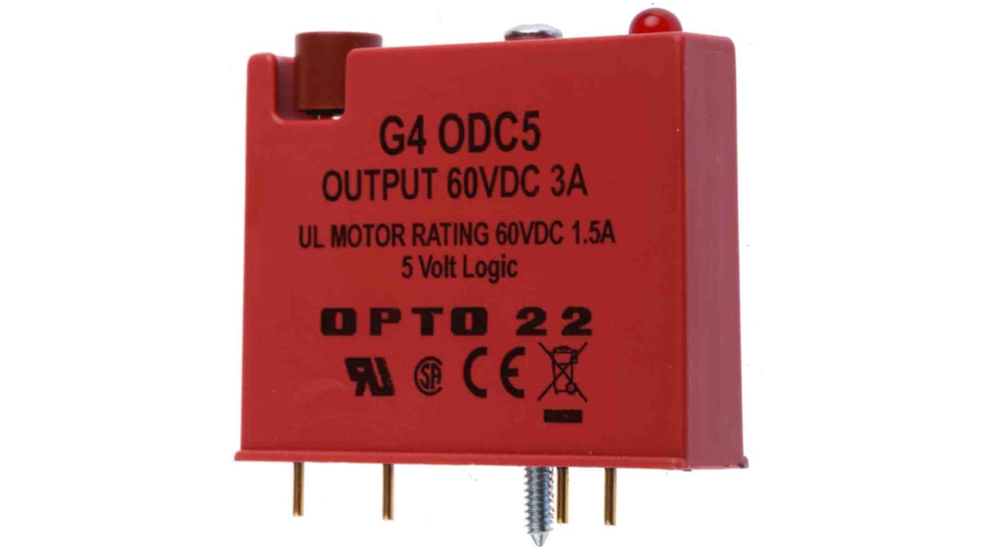 Opto 22 AXL F DI8/2 110/220DC 1F Series PLC I/O Module, DC Digital, Digital DC Voltage, 5 V dc