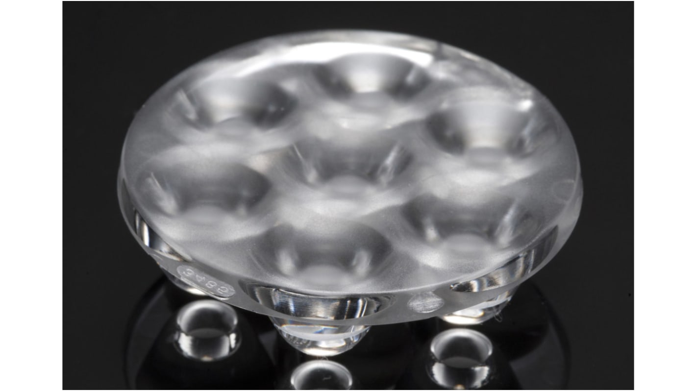 Ledil Anna-40-7 LED Linse 19,5°, Ø 40mm x 10.7mm, für LEDs der Serie Cree XB-D, XP-E